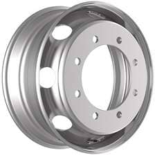 Колесный диск Accuride (KRONPRINZ) Грузовой автомобиль 6.75х19.5/8х275 D221 ET136 серебристый (195-3101012-01) внутр/вент с вент.